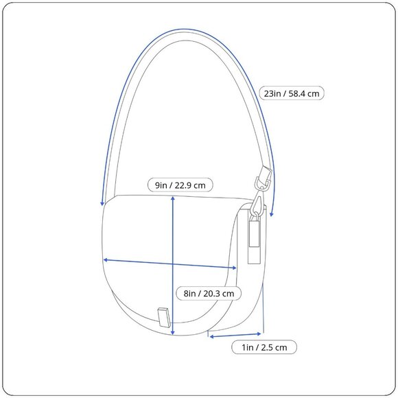 Whimsical Handcrafted Blue Cat Bird & Mouse Applique Quilted Crossbody Bag - Picture 9 of 9